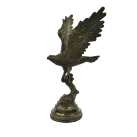 Eagle adelaar groot brons beeld