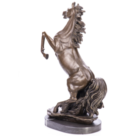 Steigerend hengst paard brons beeld