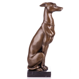 Bronzen hazewindhond Greyhound