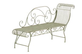 Chaise loungue ijzeren bank Charming