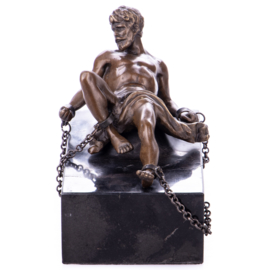 Prometheus bronzen beeld