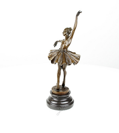 Balletdanseres ballerina brons beeld