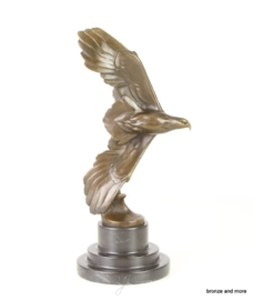 Bronzen Art Deco adelaar beeld