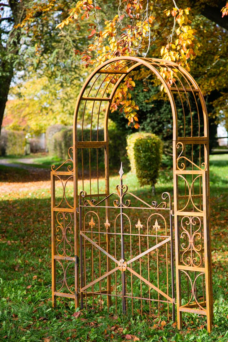 Tuinpoort cortenstaal