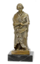 Bronzen beeld van Beethoven