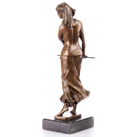 Cleopatra bronzen beeld