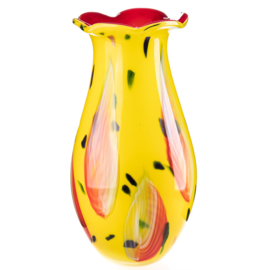 Grote glazen vazen in Murano stijl