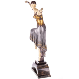 Art Deco bronzen Chiparus danseres