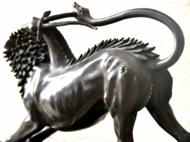 Chimera van Arezzo bronzen beeld