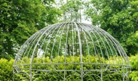 Prieel Botanica in grijsbruin metaal