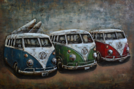 Volkswagenbussen 3D schilderijen