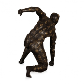 Denarius bronzen beeld