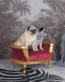 Luxe barok honden-katten-bed