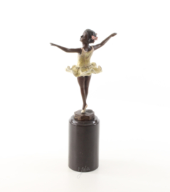 Ballet meisje bronzen beeld