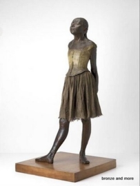 Ballerina bronzen standbeeld van Degas