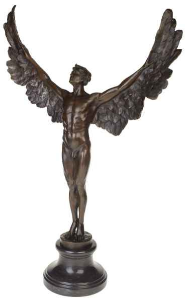 Icarus groot beeld | Bronze More