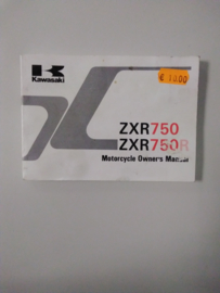 Gebruikershandleiding Kawasaki ZXR750-ZXR750R - Engelstalig