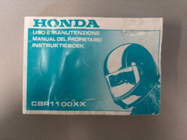 Gebruikershandleiding Honda CBR1100XX