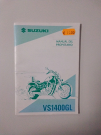 Gebruikershandleiding Suzuki VS1400GL - Spaanstalig
