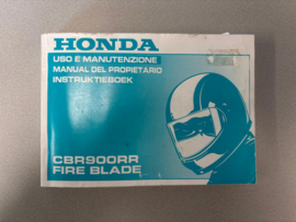 Gebruikershandleiding Honda CBR900RR Fire Blade