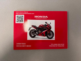 Gebruikershandleiding Honda CBR650R - Duitstalig