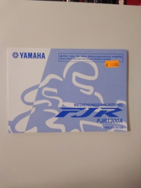 Gebruikershandleiding Yamaha FJR1300A - Duitstalig