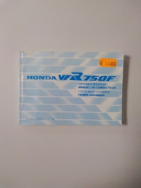 Gebruikershandleiding Honda VFR750F