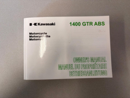 Gebruikershandleiding Kawasaki 1400GTR ABS
