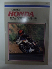 Honda 500cc V-Fours 1984-1986 Clymer
