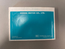 Gebruikershandleiding Honda CBR900RR Fire Blade