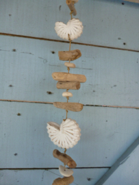 Hanger houten schelp