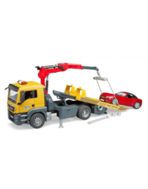 MAN TGS afsleepwagen met roadster
