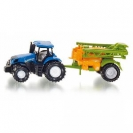 New Holland met veldspuit