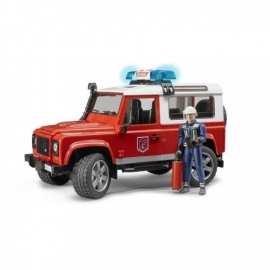 Brandweer jeep met poppetje