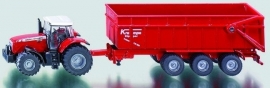 Massey Ferguson met Krampe aanhanger