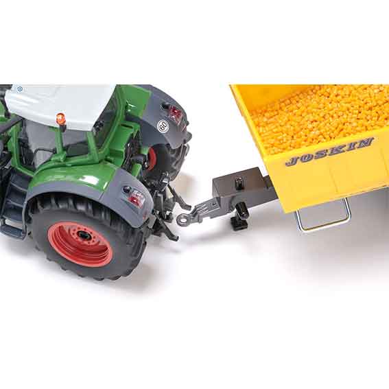 Fendt met Joskin aanhanger en afstandsbediening