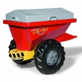 Strooiwagen rood