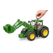 John Deere 7R 350 met voorlader