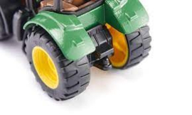 John Deere met houtstamgrijper