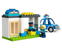 Politiebureau en helikopter