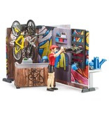 Fietsenwinkel met werkplaats