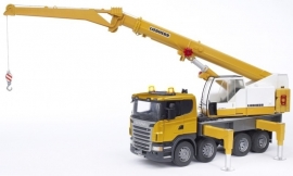 Scania R-Serie Liebherr telescoopkraanwagen.