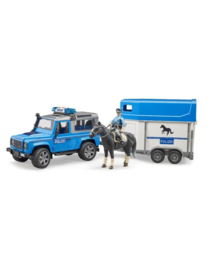 Landrover / jeep met paardentrailer