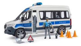 MB Sprinter politiebus met agent en accesoires