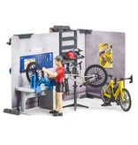 Fietsenwinkel met werkplaats