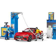 Bworld tankstation met wasplaats