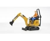 JCB graafmachine 8010CTS met bouwvakker