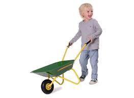 Kruiwagen in John Deere kleuren