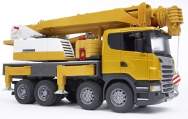 Scania R-Serie Liebherr telescoopkraanwagen.