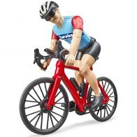 Racefiets met pop (wielrenner)